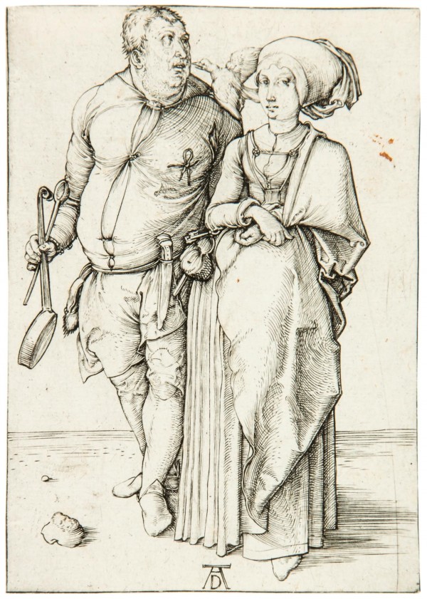 A cook and his wife by Albrecht Durer